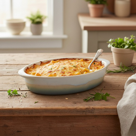 Alpina - Ceramic ovenproof dish, oval, 20.2x12.3x4.3 cm (2 pieces)