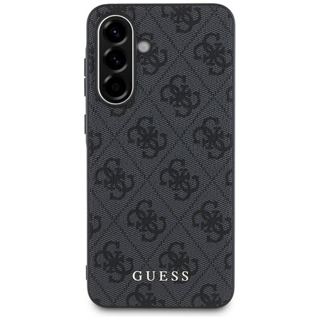 Guess 4G Metal Gold Logo - Pouzdro pro Samsung Galaxy A56 5G (černé)
