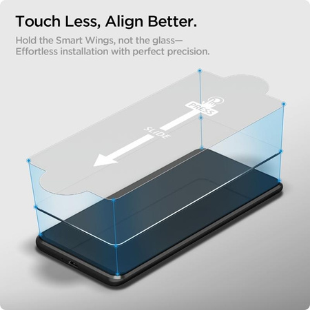 Spigen Glas.TR Slim 2-Pack - Verre trempé pour Samsung Galaxy XCover 7 / 7 Pro (2 pièces)