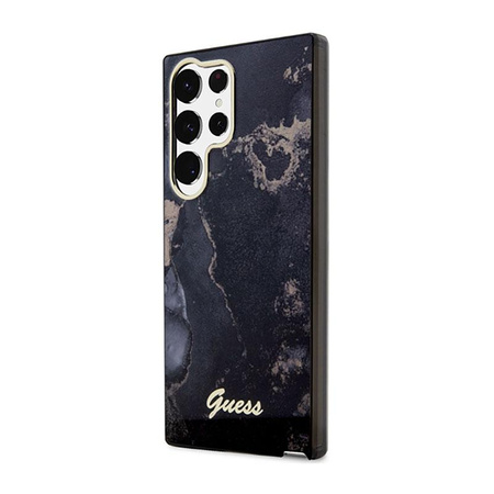 Guess Golden Marble Collection - Etui Samsung Galaxy S23 Ultra (noir)