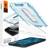 Spigen üveg.TR EZ Fit 2-Pack - Edzett üveg iPhone 12 / iPhone 12 Pro készülékhez 2 db