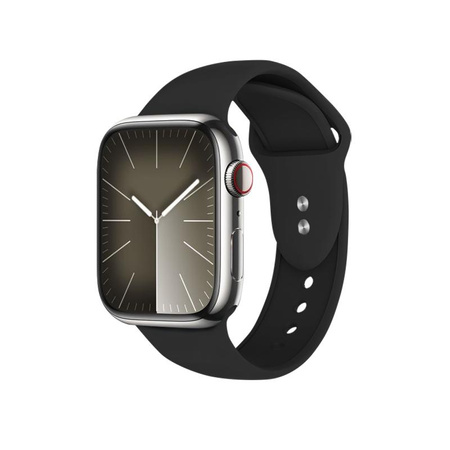 Crong Liquid - Pánt Apple Watch 38/40/41 mm-es órához (fekete)