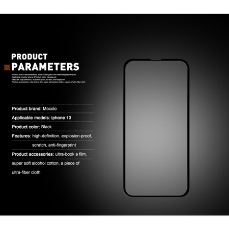 Mocolo 2.5D Full Glue Glass - Szkło ochronne iPhone 13 Pro Max