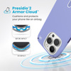 Speck Presidio2 Pro ClickLock & MagSafe - pouzdro pro iPhone 16 Pro (Future Lavender / Cassis Purple / White)