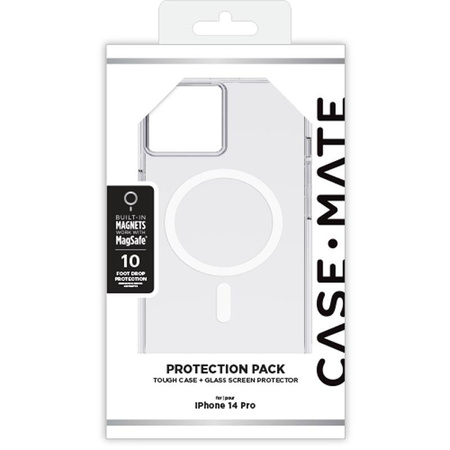 Case-Mate Tough Clear MagSafe - iPhone 14 Pro Tasche (Transparent)