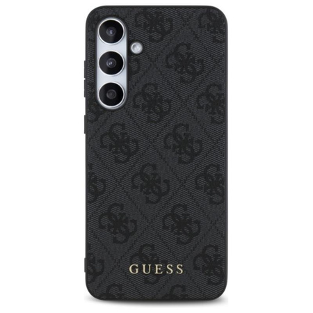 Guess 4G Metal Gold Logo - Pouzdro pro Samsung Galaxy S24 FE (šedá)
