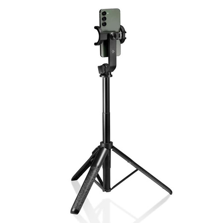 Spigen S560W Bluetooth Selfie Stick Tripod - Stojan na chytrý telefon / držák selfie tyče (černý)