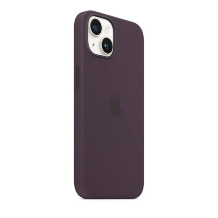 Apple Silicone Case - Silikonowe etui z MagSafe do iPhone 14 (jagodowy)
