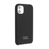 Audi Silicone Case - pouzdro pro iPhone 12 / iPhone 12 Pro (černé)