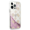 Guess Peony Liquid Glitter - iPhone 13 Pro Max Tasche (rosa)