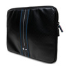 BMW Carbon Blue Stripes Sleeve - Housse pour ordinateur portable 13" / 14" (noir)