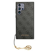 Guess 4G Charms Collection - Etui Samsung Galaxy S22 Ultra (szary)