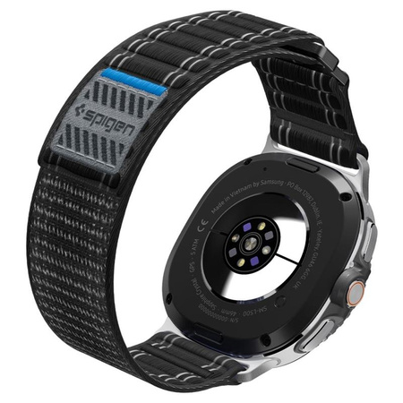 Spigen WBF0 Band - Řemínek pro Samsung Galaxy Watch 8 / 8 Classic 40 / 44 / 46 mm (černý)