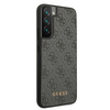 Guess 4G Metal Gold Logo - Samsung Galaxy S22 Case (grey)