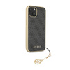 Guess 4G Charms Collection - iPhone 14 tok (szürke)