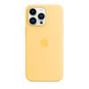 Apple Silicone Case - Silicone Case with MagSafe for iPhone 14 Pro Max (pale yellow)