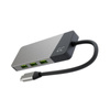 Green Cell - Dokovací stanice HUB USB-C HDMI 4K DEX Slot pro karty SD a MicroSD USB 3.1