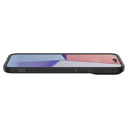 Spigen Liquid Air - tok iPhone 14 Pro Max készülékhez (fekete)