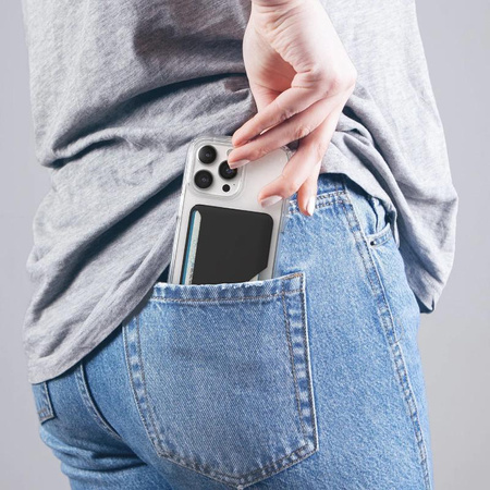 Speck ClickLock Wallet For MagSafe - Magnetická peněženka MagSafe (černá)