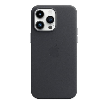 Apple Leather Case - Skórzane etui z MagSafe do iPhone 14 Pro Max (północ)