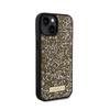 Guess Rhinestone Metal Logo - iPhone 15 Case (yellow)