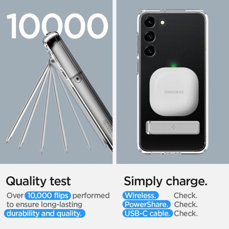 Spigen Ultra Hybrid "S" - Case for Samsung Galaxy S23 (Transparent)