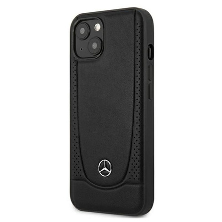 Mercedes Leather Urban Line - Etui iPhone 13 (czarny)