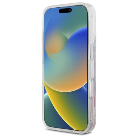 Hello Kitty Liquid Glitter Sweet Kitty Bows MagSafe - Hülle für iPhone 16 Pro (weiß)