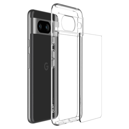 Spigen Ultra Hybrid - Hülle für Google Pixel 8 (Transparent)