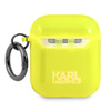 Karl Lagerfeld Choupette Head - Étui pour Airpods (jaune fluo)