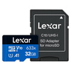 Lexar - MicroSDXC 4K UHD-Speicherkarte mit 32 GB Kapazität