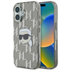 Karl Lagerfeld IML Karl Head Electroplated - iPhone 16 Case (black)