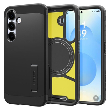 Spigen Tough Armor MagSafe - pouzdro pro Samsung Galaxy S25+ (černé)