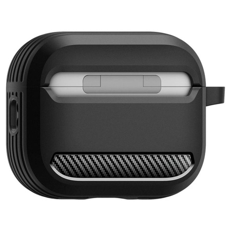 Spigen Rugged Armor - Case for Apple AirPods Pro 3 (Matte Black)