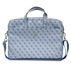 Guess Saffiano 4G Triangle Logo Computer Tasche - 16" Notebook Tasche (blau)