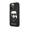 Karl Lagerfeld Saffiano Ikonik Patch - Etui iPhone 13 Pro (czarny)