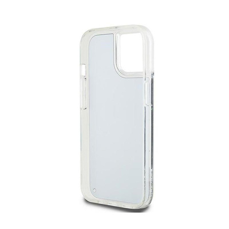 DKNY Liquid Glitter Big Logo - Hülle für iPhone 15 Plus / 14 Plus (schwarz)