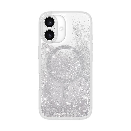 Etui Case-Mate Waterfall Silver MagSafe do iPhone 16 Pro Max – Olśniewający Blask i Niezawodna Ochrona