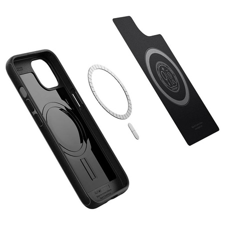 Spigen Mag Armor MagSafe - étui pour iPhone 13 (Noir mat)