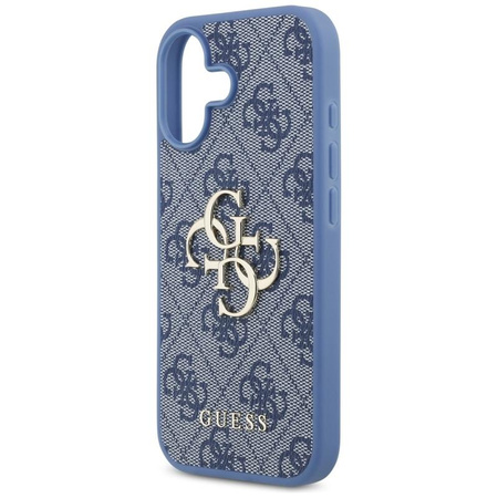 ETUI DO IPHONE 17 GUESS NIEBIESKIE ORYGINALNE ELEGANCKIE CASE PLECKI