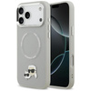 ETUI DO IPHONE 17 PRO MAX do MAGSAFE KARL LAGERFELD ORYGINALNE SZARE MODNE