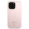 Guess Silikon Dreieck Logo - iPhone 13 Pro Max Tasche (flieder)