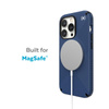 Speck Presidio2 Grip MagSafe - Csúszásgátló tok iPhone 14 Pro Max készülékhez (Coastal Blue / Fekete / Fehér)