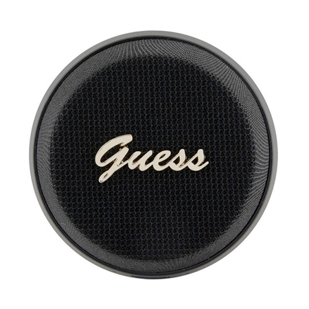 Guess Magnetic Script Metal Logo - Bluetooth speaker V5.3 (black)