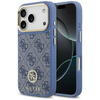 Guess 4G Strass Logo MagSafe - Case iPhone 17 Pro (Blue)