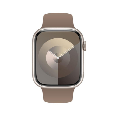 Crong Liquid - Pánt Apple Watch 38/40/41 mm-es órához (barna)