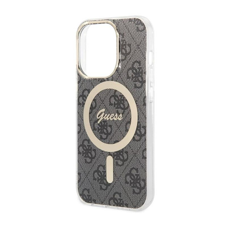 Guess 4G MagSafe - iPhone 14 Pro Case (Black)