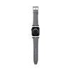 Karl Lagerfeld Saffiano Monogram - Bracelet pour Apple Watch 38/40/41 mm (argent)