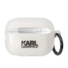 Karl Lagerfeld NFT Ikonik Karl Head - Hülle für Apple AirPods Pro 2 (Transparent)