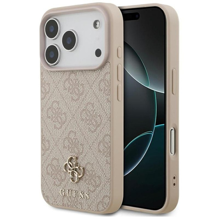 Guess 4G Small 4G and Classic MagSafe - Case for iPhone 17 Pro (pink)